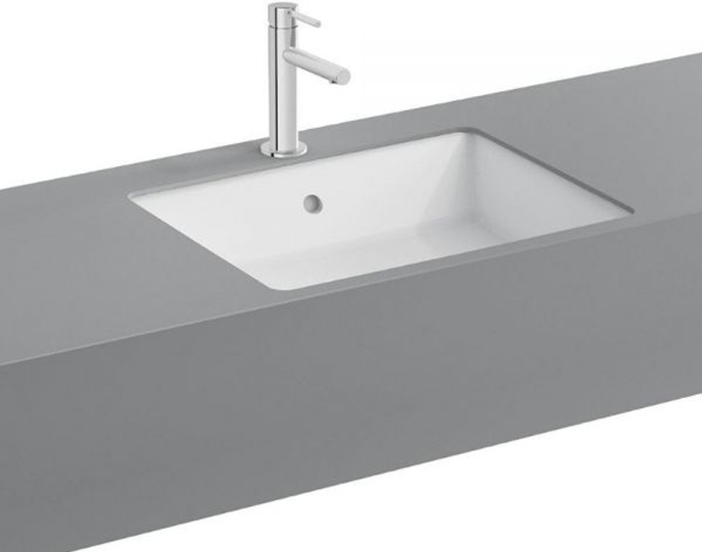Раковина встраиваемая снизу Vitra Nuo 7436B003-1082 50_38 прямоугольная, шт