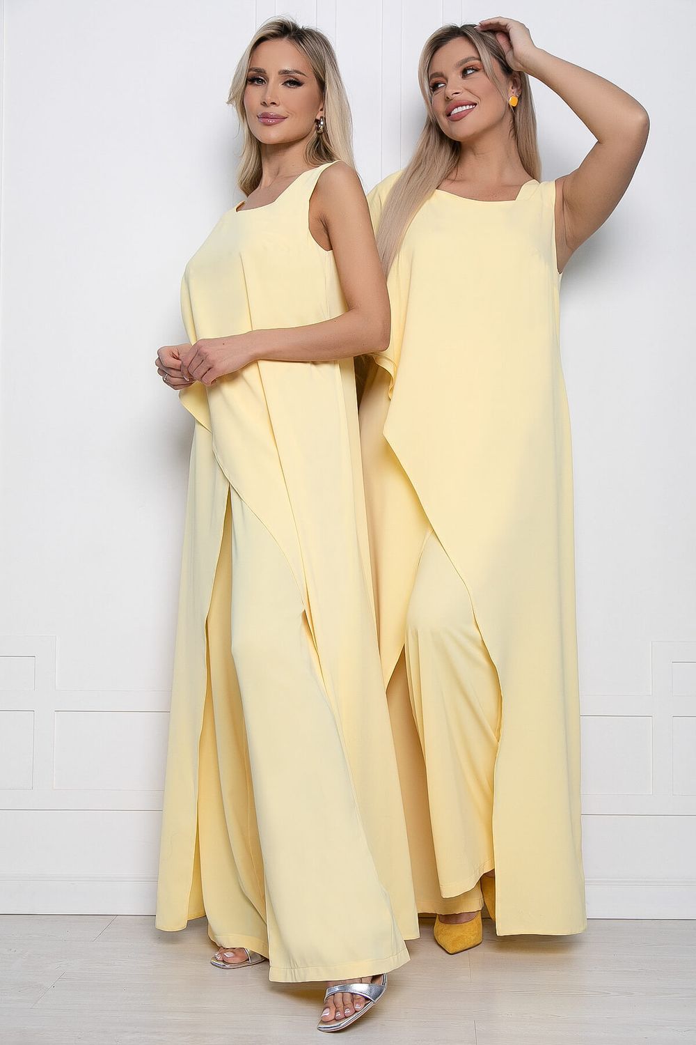 Костюм Вечер в Сан-Ремо желтый К10137 LT Collection (Акция)