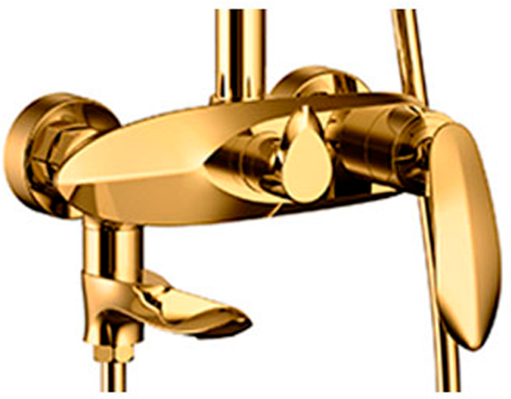 Душевая система Grocenberg GB7001 Золото