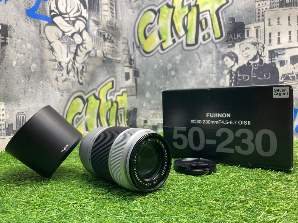 FujiNon XC 50-230mm 4.5-6.7 OIS II X-Mount Silver