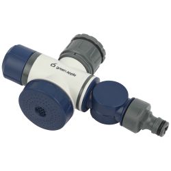 Регулятор для подачи воды GREEN APPLE GARP-02 двухпутевой кран + штуцер