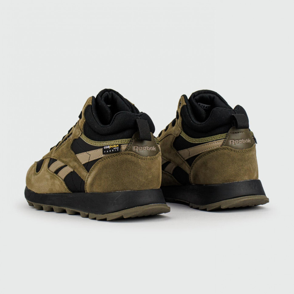 кроссовки Reebok Classic Utility Suede Olive / Black Winter
