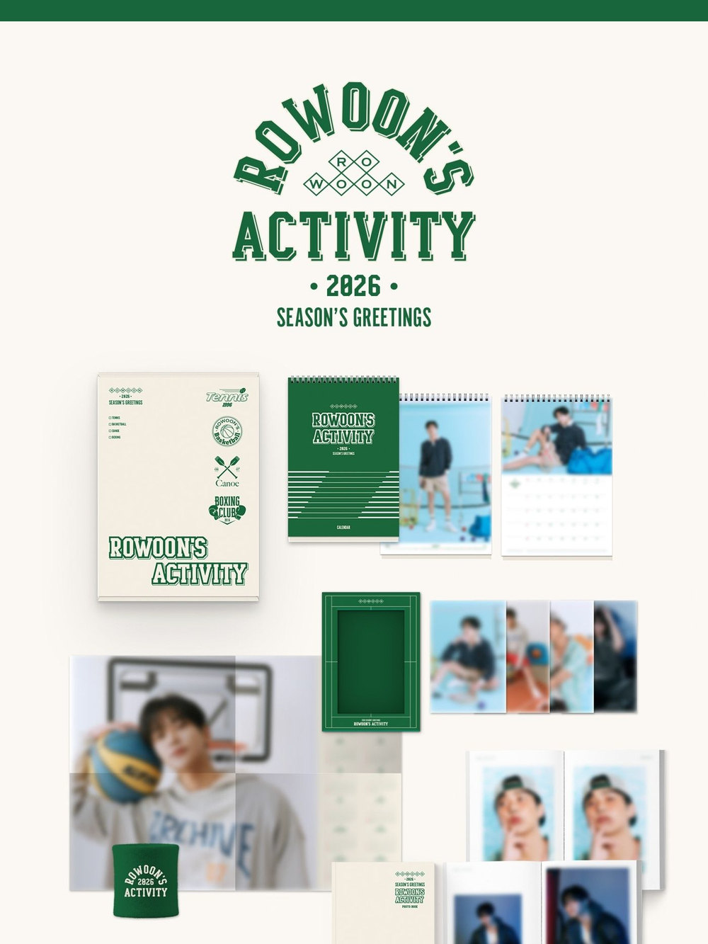 товары RO WOON - RO WOON'S ACTIVITY 2026 Season's Greetings
