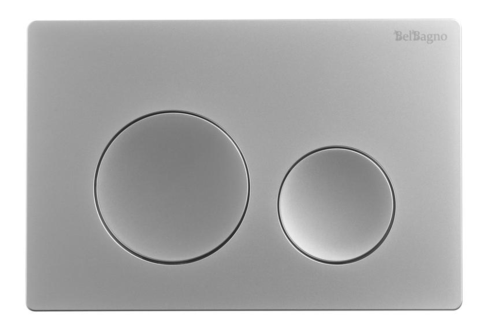 Кнопка смыва BelBagno BB-03C-IN цвет нержавеющая сталь