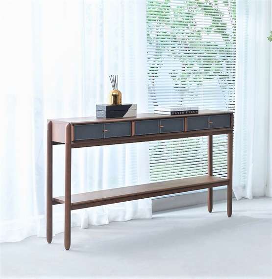 Консоль с ящиками 4637, 144х83 см