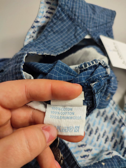 Полукомбинезон Garage  из хлопка на 1 год