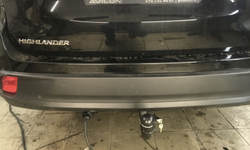 Фаркоп Steinhof T-144 для Toyota Highlander 2014-2020(паспорт и сертификат в комплекте)(без электрики)