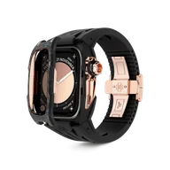 Корпус для Apple Watch RSCIII46 - Rose Gold Carbon