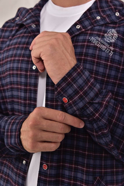 Рубашка с капюшоном Kiton