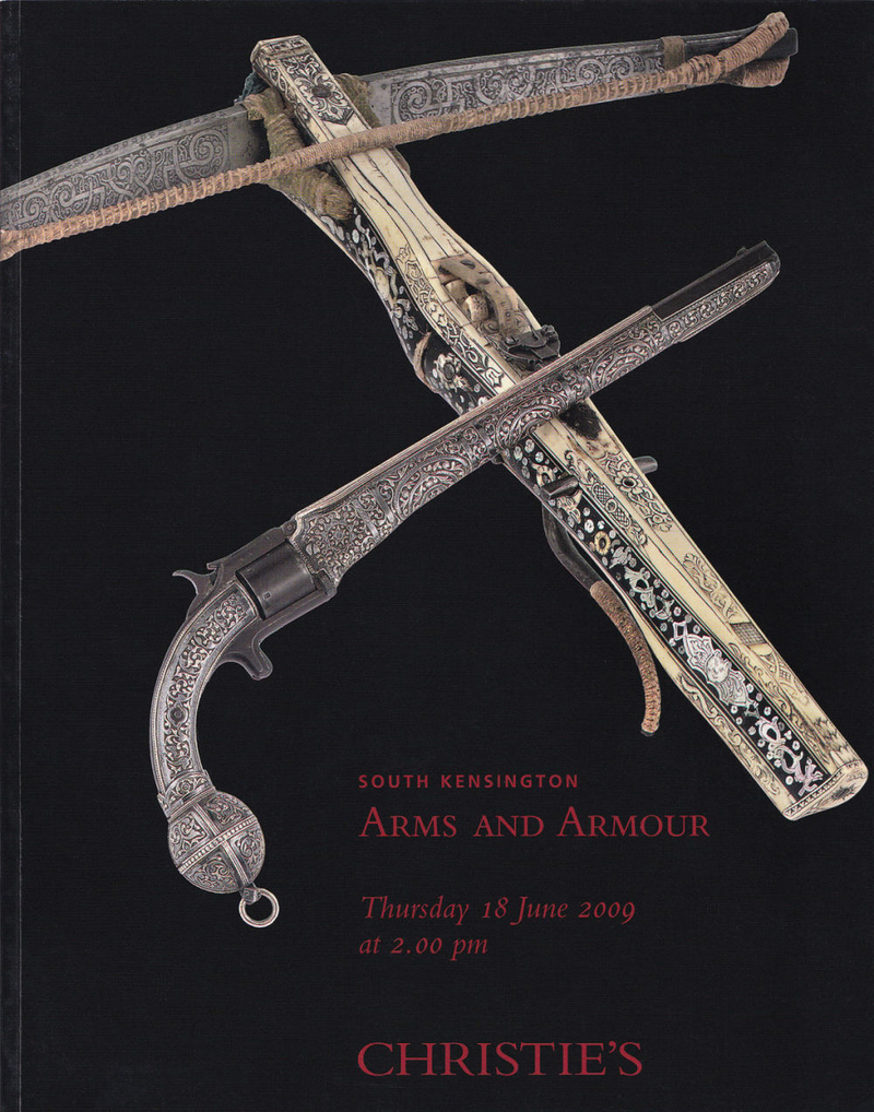 Каталог аукциона Christie's, Лондон, Оружие и доспехи от 18 июня 2009 года