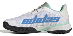 детские Кроссовки теннисные Adidas Barricade K - cloud white/pulse blue/core black