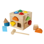 Развивающая игрушка Куб сортер деревянный, коробка C-41662