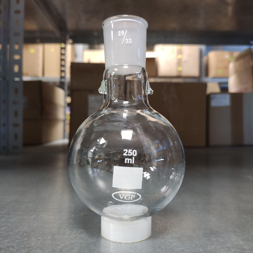 Колба круглодонная с шлиф. 250 мл 29/32(1386),К-1, Казань, 1шт.