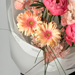 Букет авторский Розовое золото