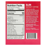 VitaCup, Растворимый кофе Slim, средней обжарки, 10 стиков на одну порцию, 3,7 г (0,13 унции)