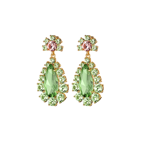 Серьги Dyrberg Kern LUCIA SG LIGHT GREEN 420036 G/G