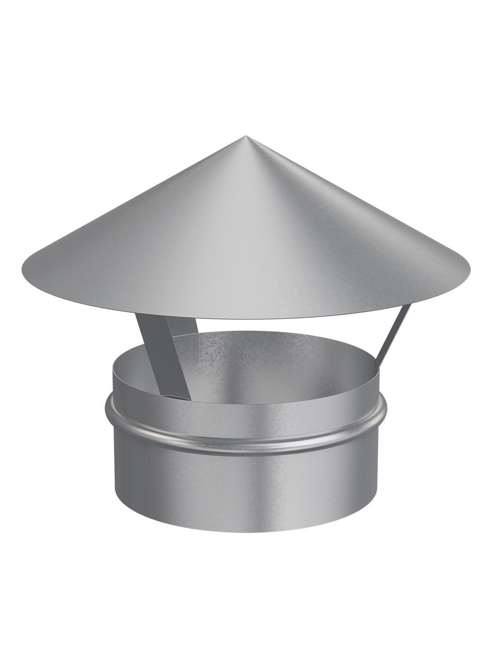 Зонт крышный RUG D160 оцинк.сталь ERA PRO