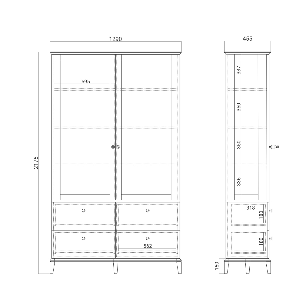 Витрина CR179