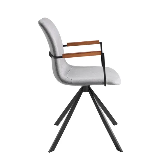 Стул Angel Cerda 4105, крутящийся, серый