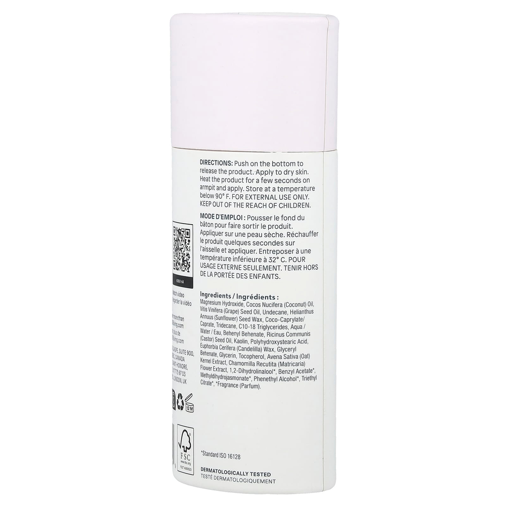 ATTITUDE, Oatmeal Sensitive Natural, дезодорант, ромашка, 85 г (3 унции)