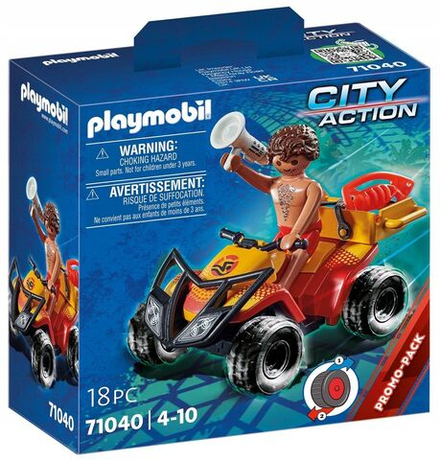 Конструктор Playmobil City Action Квадроцикл спасательный 71040