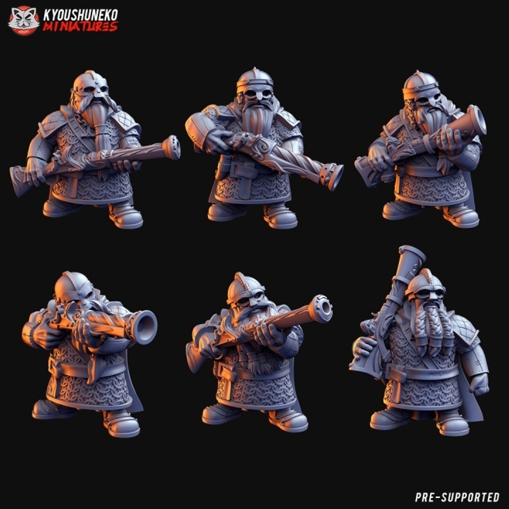 Dwarf Regiment Guns