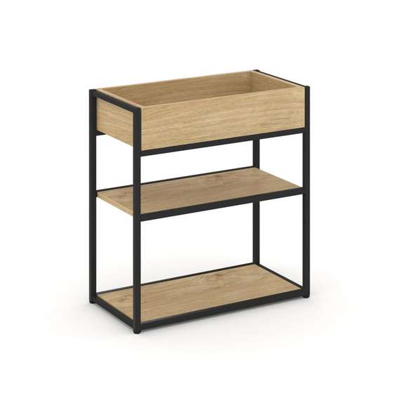 Рифт Стеллаж металлический низкий приставной  RF.STM-012  696*350*750