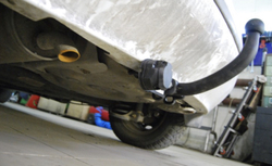 Фаркоп на Skoda Fabia хетчбек, кроме RS 2000-2007, Skoda Fabia хетчбек, кроме RS 2008-2014 (паспорт и сертификат в комплекте)(без электрики) Steinhof.S-274