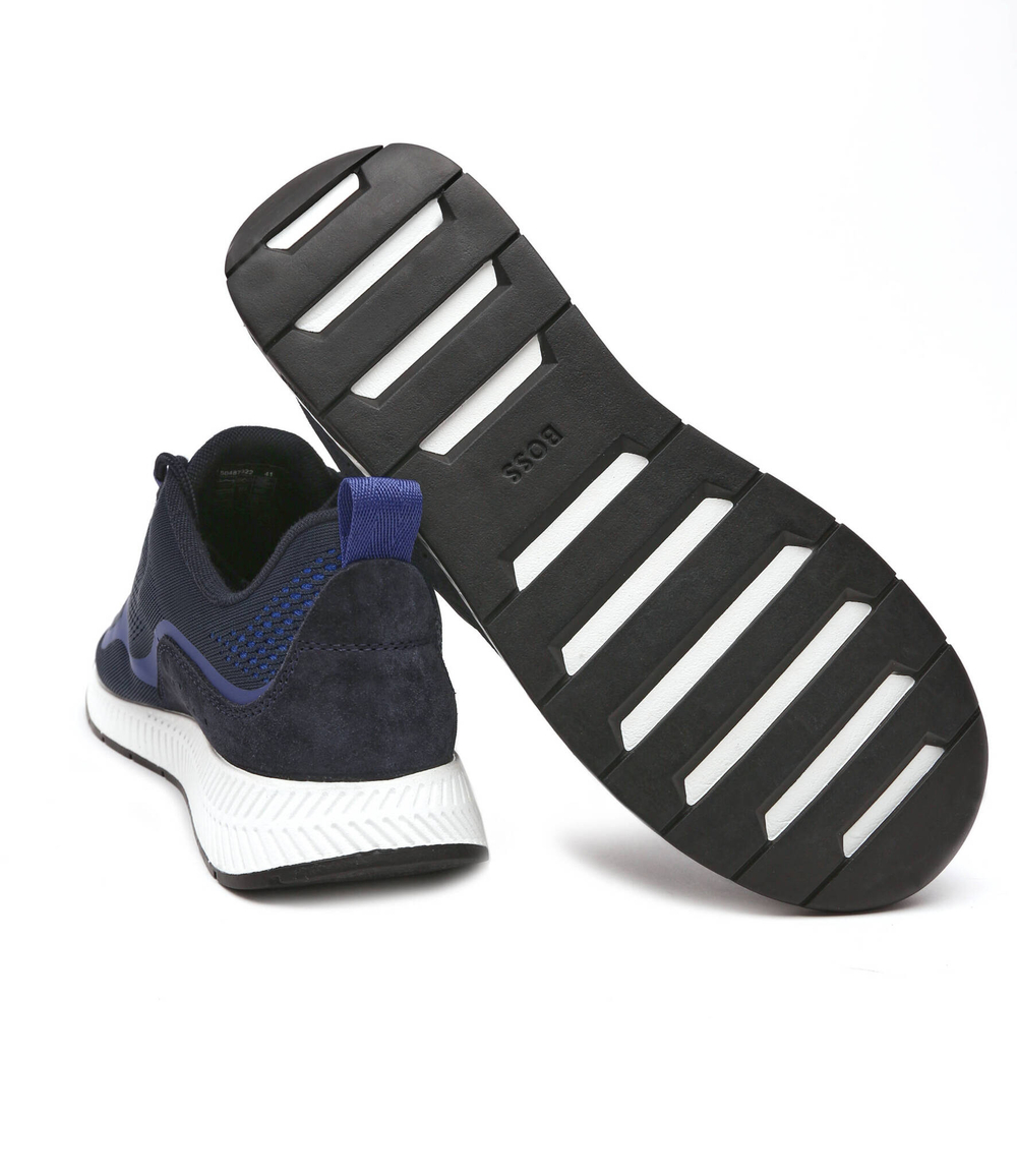 кроссовки titanium BOSS BLACK - темно-синий(50487822)