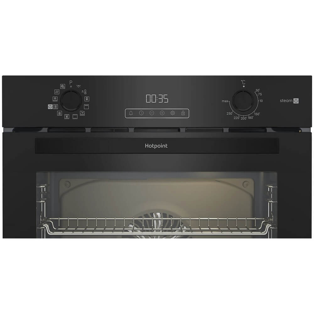 Встраиваемый электрический духовой шкаф Hotpoint HSTF 1231 JSAH BLG