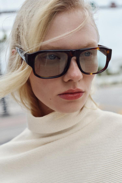 ZARA АСИММЕТРИЧНЫЙ ТРИКОТАЖНЫЙ СВИТЕР, ЭКРЮ