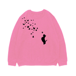 Свитшот "Скотч терьер и бабочки"