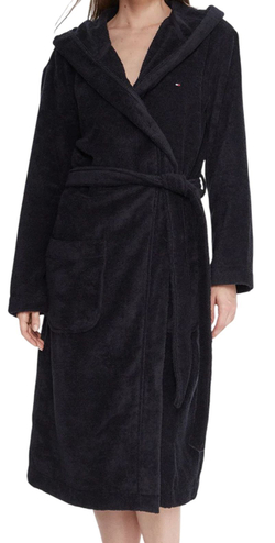 Теннисный халат Tommy Hilfiger Towelling Robe - desert sky