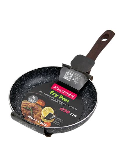 Сковорода 26 см. из алюминия Kamille KM 4117MR с мраморным покрытием