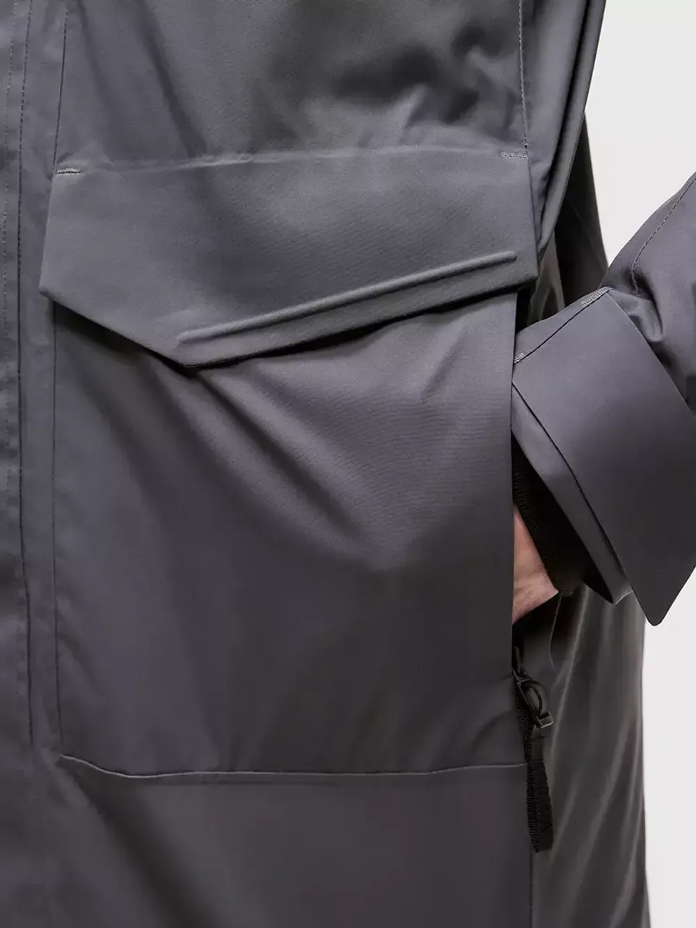 Парка мужская TIGIL NORPPA серый гравий