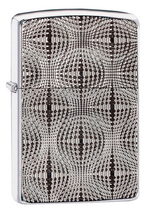 Зажигалка Zippo Armor с покрытием High Polish Chrome, латунь/сталь, серебристая, 36x12x56 мм