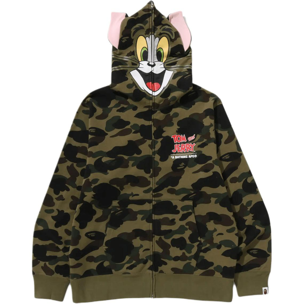 A Bathing Ape 1st Camo One Point Full Zip Худи