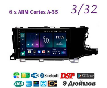 Topway TS18 3+32GB 8 ядер для Honda Shuttle 2015-2019 (прав)
