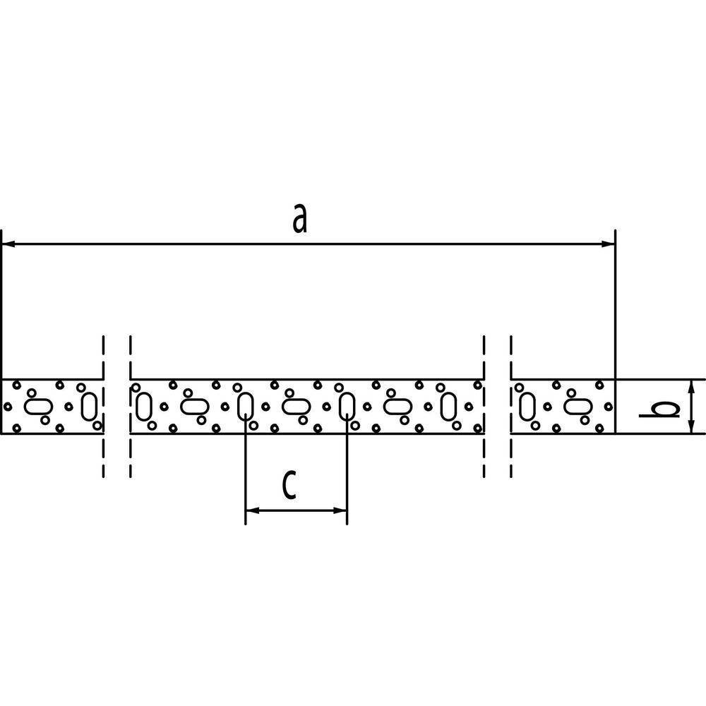 Монтажная шина REHAU, 2 м (11056231008)