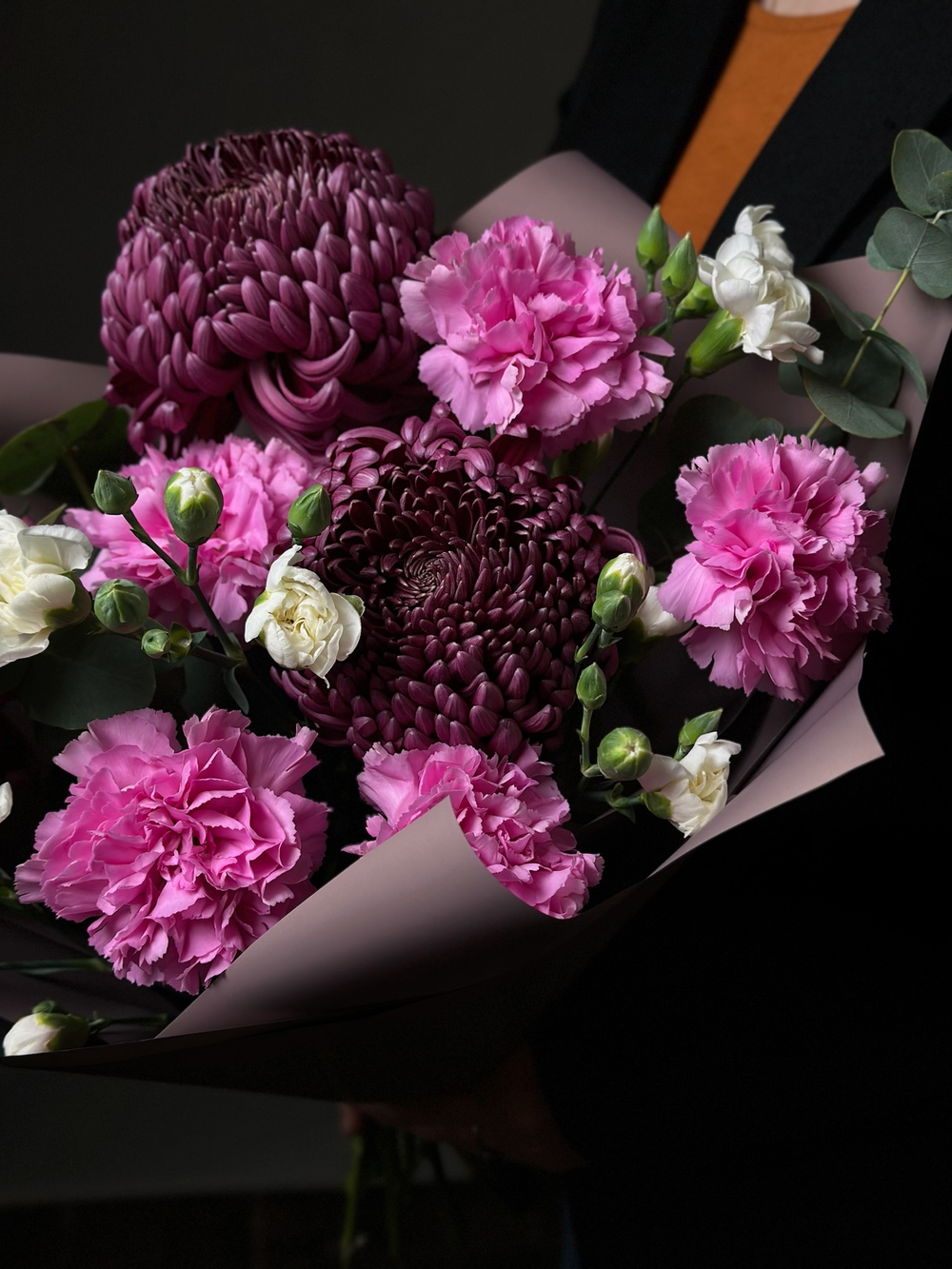 Сборный букет «Лёгкий шлейф»