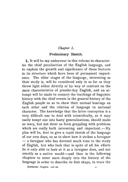 Growth and structure of the English language | Jespersen Otto