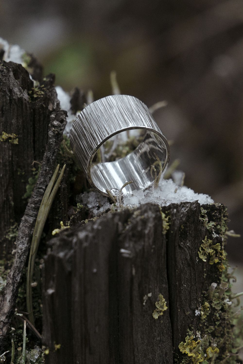 Кольцо Кора широкое