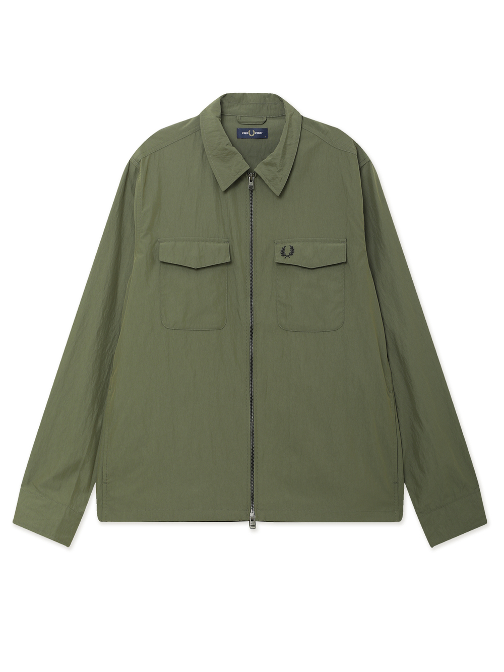 Рубашка Дл. Рукав Zip Through Overshirt