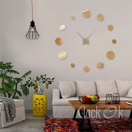 Настенные 3D часы Притягательность