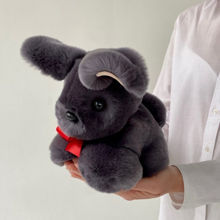 Кролик Тоша большой (графит)