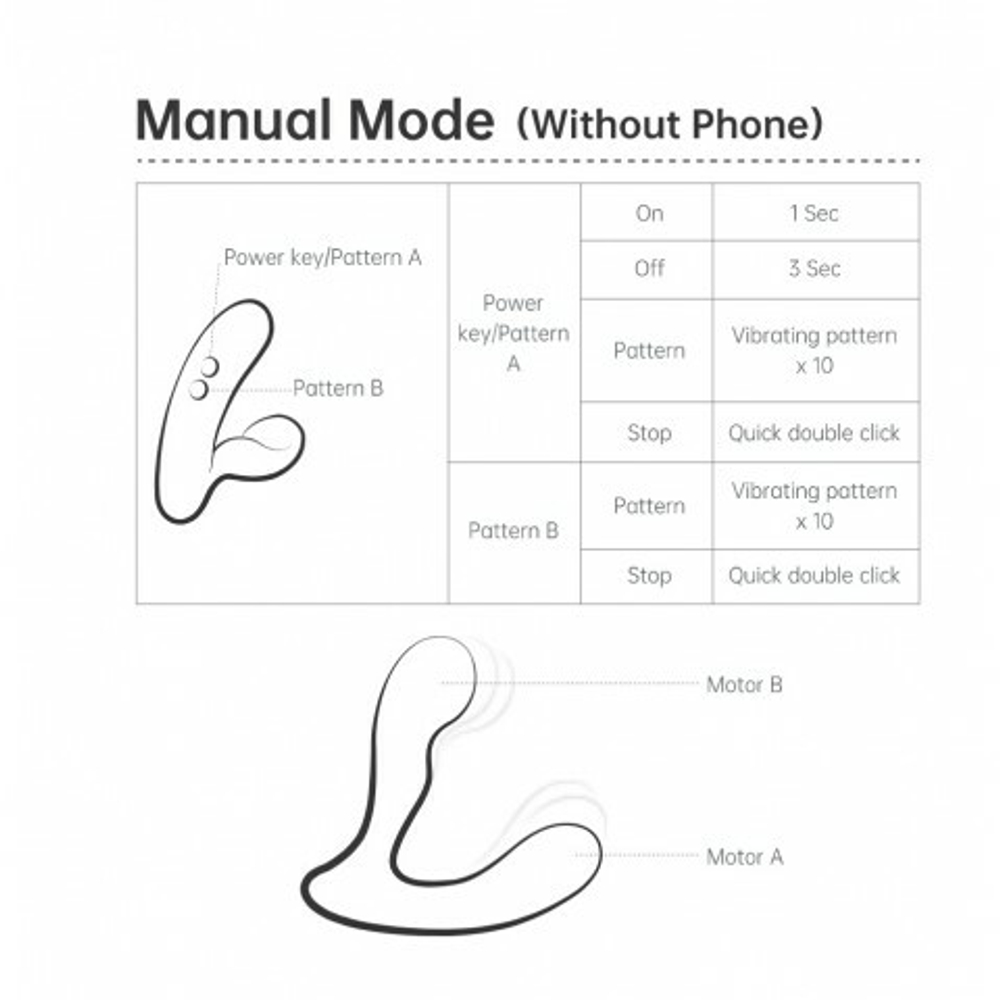 Массажёр простаты Magic Motion Solstice X, управление через приложение