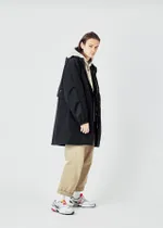 Парка FOS Объемная Черная