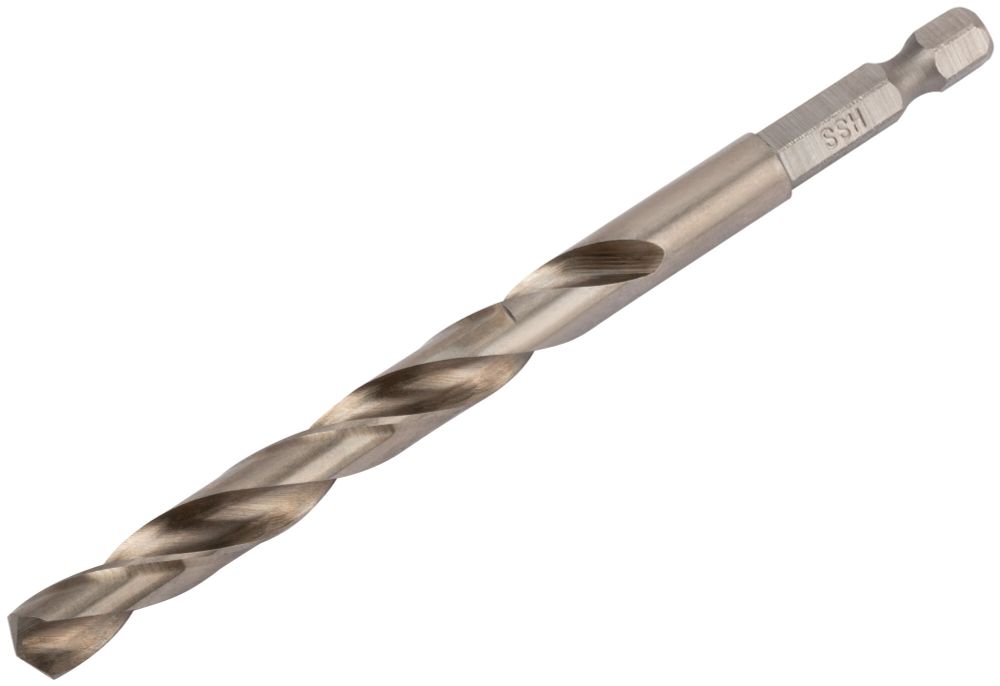Сверло hss по металлу, u-хвостовик под биту, 8 х 117 мм, FIT, 34080