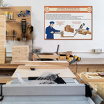 Стенд Техника безопасности при пилении древесины 150000839