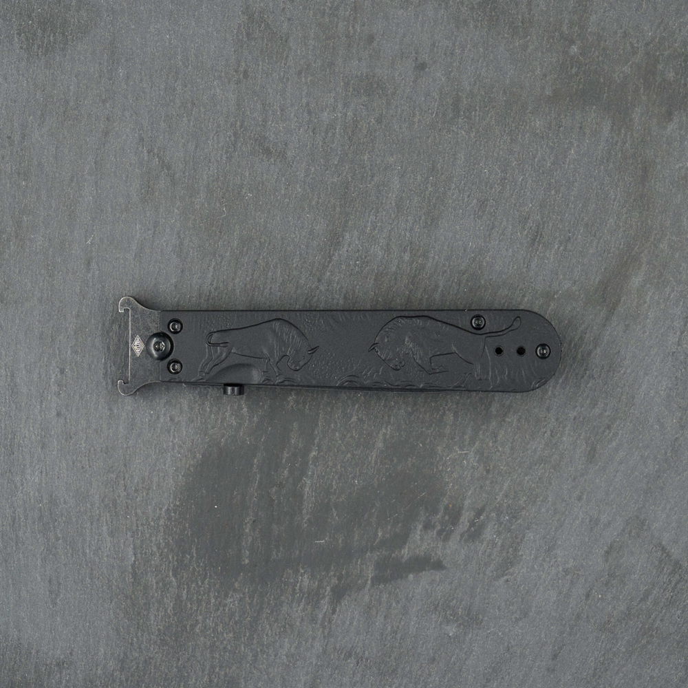 Нож складной Перемен Зубры (блеквош)